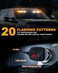 HLAUTO 48 LED Emergency Dash Strobe Lights
