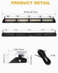 HLAUTO 48 LED Emergency Dash Strobe Lights
