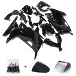 Kawasaki Ninja 300 Glossy Black Fairing Kit