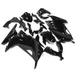 Kawasaki Ninja 300 Glossy Black Fairing Kit