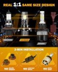 Auxbeam H13 9008 Wireless Fog Light - 800% Brighter