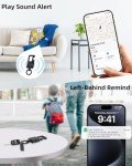 Apple Find My Keychain with Bluetooth Tracker & Opener