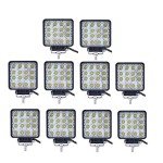 Turboo 10PCS 4" 48W LED Off-Road Light Bar