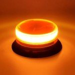 AnTom Wireless Magnetic Amber Strobe Light