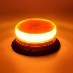 AnTom Wireless Magnetic Amber Strobe Light