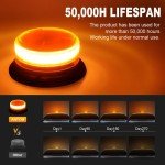 AnTom Wireless Magnetic Amber Strobe Light
