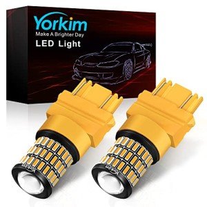 Amber 3157 LED Turn Signal Bulbs - 2 Pack