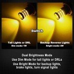 Amber 3157 LED Turn Signal Bulbs - 2 Pack