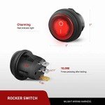 Nilight 18W Spot LED Work Lights with Harness