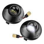 LESAUCE LED License Plate Lights for Ford Trucks