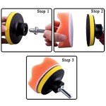 33-Piece Foam Buffing and Polishing Pad Kit