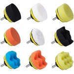 33-Piece Foam Buffing and Polishing Pad Kit