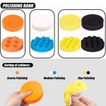 33-Piece Foam Buffing and Polishing Pad Kit