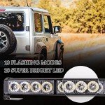 32" Emergency Strobe Light Bar with 28 LEDs