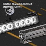 32" Emergency Strobe Light Bar with 28 LEDs