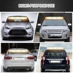 32" Emergency Strobe Light Bar with 28 LEDs