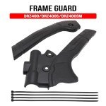 NACORE Black Motorcycle Frame Guards for DRZ400