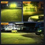 Nilight 3-Inch Amber LED Pods with Wiring Harness