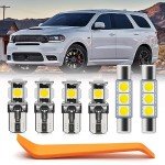 Dodge Durango 17-Piece White LED Interior Lights Kit