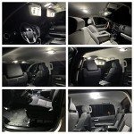 Dodge Durango 17-Piece White LED Interior Lights Kit