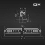 Rigidhorse 42" LED Light Bar - Combo Lights
