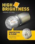 Bright Amber Yellow 1157 LED Turn Signal Bulbs