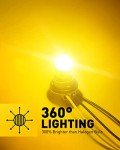 Bright Amber Yellow 1157 LED Turn Signal Bulbs