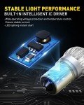 Bright Amber Yellow 1157 LED Turn Signal Bulbs