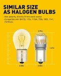 Bright Amber Yellow 1157 LED Turn Signal Bulbs