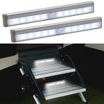 Motion Sensor RV Step Lights - 10 LED Strip (2 Pack)
