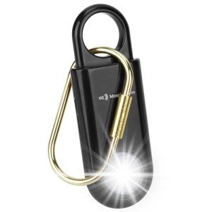 130dB Personal Safety Alarm with Strobe Light