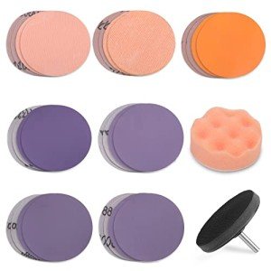 Car Headlight Restoration Kit with Polishing Discs