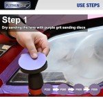 Car Headlight Restoration Kit with Polishing Discs
