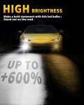 Fahren 9007 LED Bulbs Bright 22000LM Cool White
