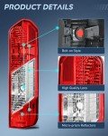Nilight Rear Taillight for Ford Transit 2015-2023
