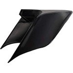 Harley Touring FLH Motorcycle Side Covers - Unpainted