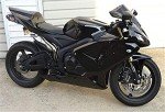 2005-2006 CBR600RR Gloss Black Fairings Kit