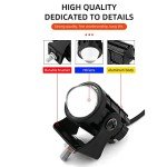 2-Pack 24W LED White Amber Spotlight Set
