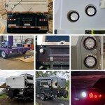 Oyviny Super Bright 4" Round LED Trailer Lights