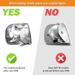 WEELMOTO Signal Light Assembly for 97-03 Ford