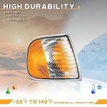 WEELMOTO Signal Light Assembly for 97-03 Ford