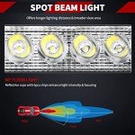 YITAMOTOR 18W 6-Inch LED Light Bar Set