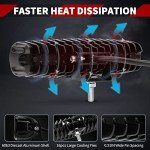 YITAMOTOR 18W 6-Inch LED Light Bar Set