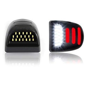 LED License Plate Lights for Chevy & GMC