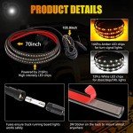 Niwaker 70” LED Truck Running Board Lights