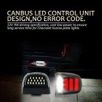LED License Plate Lights for Chevy & GMC