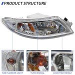 Aostirmotor Headlight Assembly for International 4300