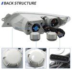 Aostirmotor Headlight Assembly for International 4300