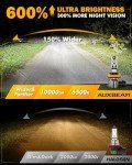 Auxbeam H11 H8 H9 Super Bright Fog Lights