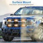 10-Pack LED Emergency Strobe Lights for Vehicles